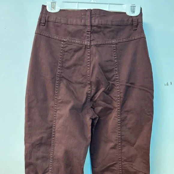 Marine Layer Womens Juniors Pants - Plum New! Size 6 - Picture 6 of 7